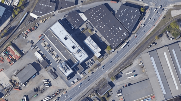 Luftbild Umspannwerk Hamburg-Ost