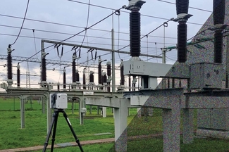 Laserscan Bestandsanlage Umspannwerk